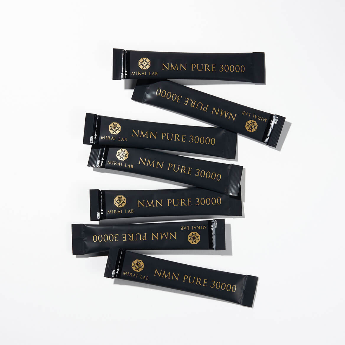 30 sachets of mirai lab's nmn 30000 pure supplement