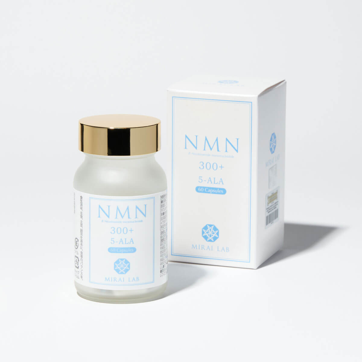 NMN + 5-ALA (60 capsules) - Mirai Lab's NMN Supplements – MIRAI LAB